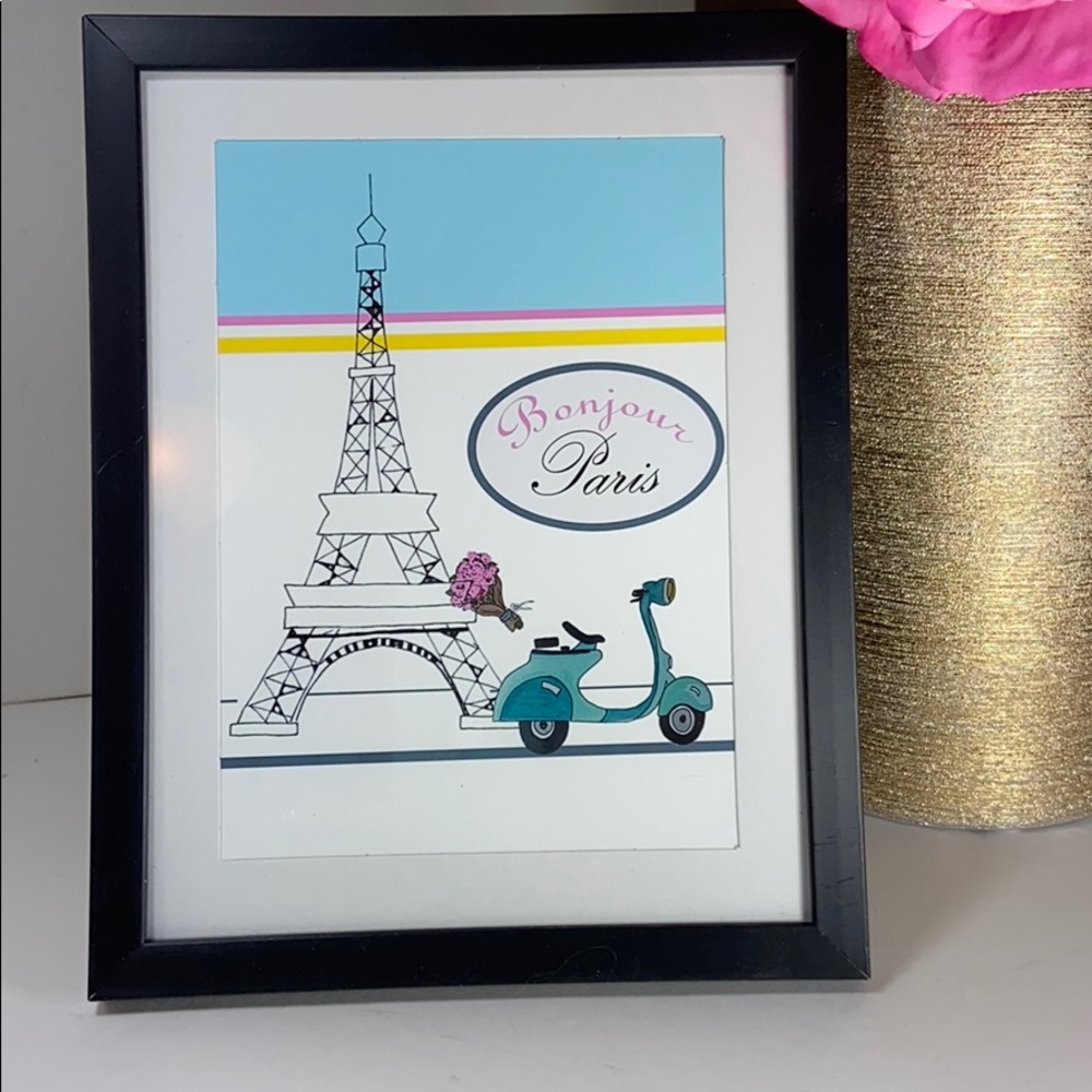 Paris Wall Art print, Featuring the Eiffel Tower